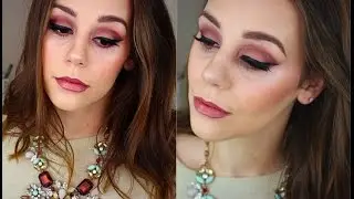 Burgundy Smokey Cat Eye | Dollar Tree Profusion Gemineye Palette