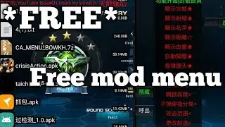 how to mod menu crisis action | no root | FREE | NOT CLICKBAIT