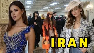 Iran Walking Tour | Shocking Iranian styles | Girls of Tehran and Esfahan | Real Iran