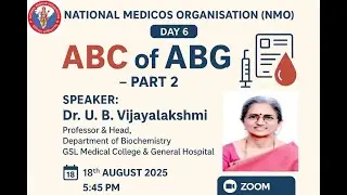 Day 6 - ABG - 2 [Physiology Clinical Series for MBBS] 3.08.2025 | NMO AP | CLIRNET