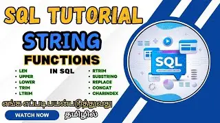 String Functions in SQL | Functions in SQL | Types of SQL Functions | SQL Tutorial for Beginners