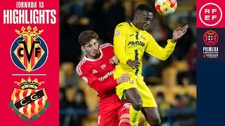Resumen #PrimeraFederaci&oacute;n | Villarreal CF &ldquo;B&rdquo; 0-0 Gimn&agrave;stic | Jornada 13 | Temporada 2025/2026