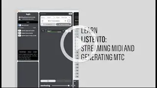 【Audiomovers】 LISTENTOを始めよう｜MIDIのストリーミングとMTCの生成 （日本語字幕）