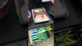 Пока ждали 1,5 часа, решили перекусить #автоизкореи