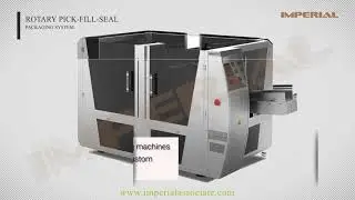 5th Generation Rotary Pick Fill Seal Packaging System - Best is Class for Standup Zipper Pouches
