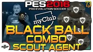PES 2016 myclub Scout Agent Combination Black Ball - vidal (myClub Free Agent Black ball Combo)