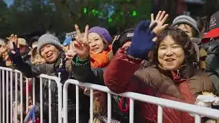 Insane Drone Show & Dragon Dance in Nanjing! 🇨🇳🐲 #Shorts