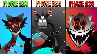 Phase 23 VS Phase 24 VS Phase 25 in Incredibox Sprunki