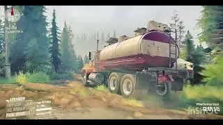 American Wild mud runner. /// قيادة الشاحنات في الغابات الأمريكيه الطينيه 