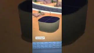 How To Make Rounded/Curved Walls In The Sims 4 Base Game  #shorts #tutorial #sims4 #nocc #sims4build