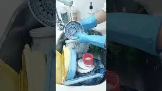 My ASMR live Foam shatching and White noise of water flow #Wash the