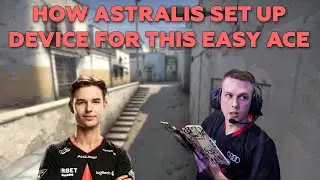 How Astralis Set Up Device For This Easy Awp Ace