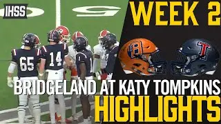 Bridgeland Battles Katy Tompkins in High-Stakes Football Showdown