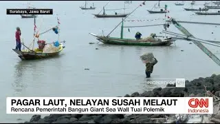 Pagar Laut, Nelayan Susah Melaut
