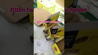 300m Aluminum Foil Roll with Plastic Holder #aluminiumfoil #foilpaper #foilroll