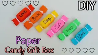 DIY | Cute Candy Gift Box | Origami Toffee Box Tutorial | Eid Gift Box | Eid 2021 | Eid Special