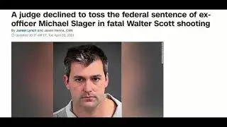Judge Refuse To Throw Out Michael Slager's 20 Year Sentence