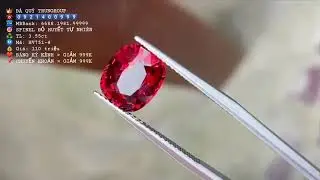 Spinel đỏ huyết tự nhi&ecirc;n 3.55ct [ HV751-4 ] gi&aacute; 110 triệu - 0921400999