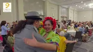 BALLET FOLKLORICO MINISTERIO TURISMO REP. DOMINICANA. ACTO APERTURA 9&ordm; CONGRESO FIADASEC.