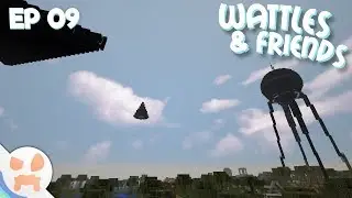 SPACE BASE!! | wattles & friends SMP ep 9