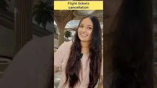 Flight Ticket Cancellation |#finance #flight #indigo #ticket #viralshorts #like #share #charge |