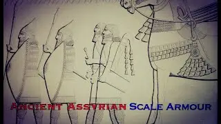 Ancient Assyrian Scale Armour (part 4) A deeper analysis of my stitching methods.