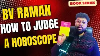 Book Series: How to judge a horoscope by BV Raman | Astrology Book