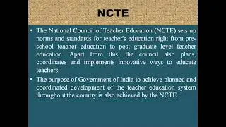 Agencies & Institutions of In service TE by Dr Sunita Magre Professor DOE University of Mumbai
