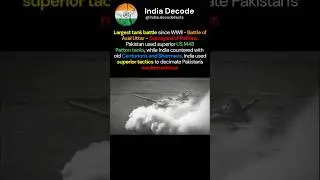 Largest 🪖Tank Battle After WWII | India vs Pakistan | Battle of Asal Uttar