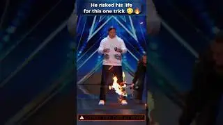 He set himself on fire while solving a Rubik&rsquo;s Cube 😱🔥