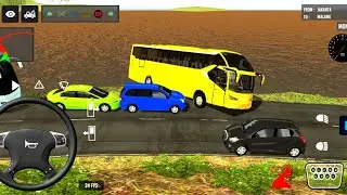 💥 New Euro Coach Bus Simulator Indonesia | Real Bus Driving 3D 🚍 Gameplay part 11
