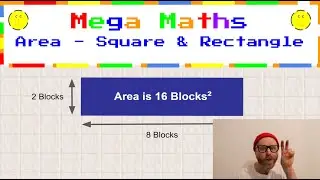 Console Colin - Mega Maths - Area Square & Rectangle