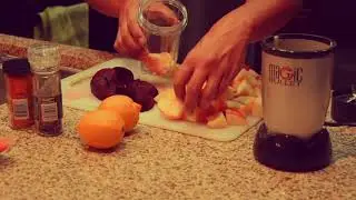 How to make EASY BEET Juice with the Magic Bullet