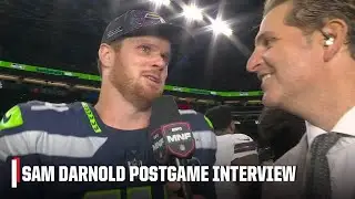 Sam Darnold shouts out Seattle&rsquo;s defense following MNF win vs. Houston | NFL on ESPN