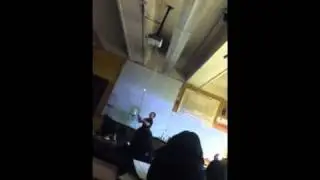 Bubbles on fire