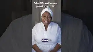 Aries Offering if you are going true hardship #peopleofgod #information #motivation #fyp 