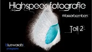 Highspeedfotografie 2/3  Wasserbomben zerplatzen lassen / Highspeedphotography Wasser einfrieren