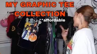 MY ENTIRE GRAPHIC TEE COLLECTION** 🤩