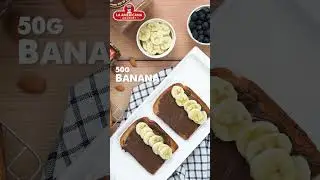 Hazelnut Chocolate spread and Fruit Toast