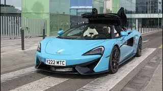 x15 McLaren 570S Spider!! - Start Up, Roof Operation, Details and more!