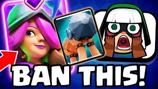 BAN THIS DECK!UNSTOPPABLE BATTLE RAM CYCLE IN CLASH ROYALE!! 😱