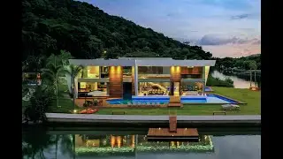 Mansão cinematográfica à venda no Portobello Resort, Mangaratiba - R$ 15.000.000,00