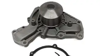 3SX water pump kits back plate installation