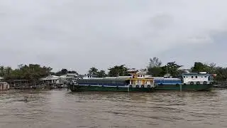 Phong cảnh miền tây sông nước trời buổi sáng rất là đẹp 