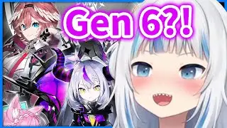 Gura is Excited for Holo JP Gen 6【Gawr Gura / HololiveEN】