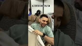 How to pass your time in flight ✈️🤣🤣🤣 #funcho #comedy #shorts