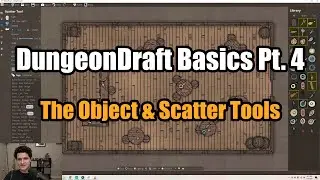(Обновлено) Основы DungeonDraft, часть 4 — Инструменты Object и Scatter