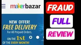 maker bazaar website full review #makerbazar #makerbazarwebsitereview #website