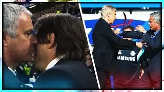 TOP 10 CRAZIEST FOOTBALL MANAGER FIGHTS ᴴᴰ | Ft. Wenger, Mourinho, Conte & more!
