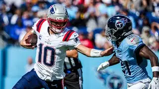 Drake Maye's Best Plays from 284-yard Game vs. Tennessee Titans | New England Patriots